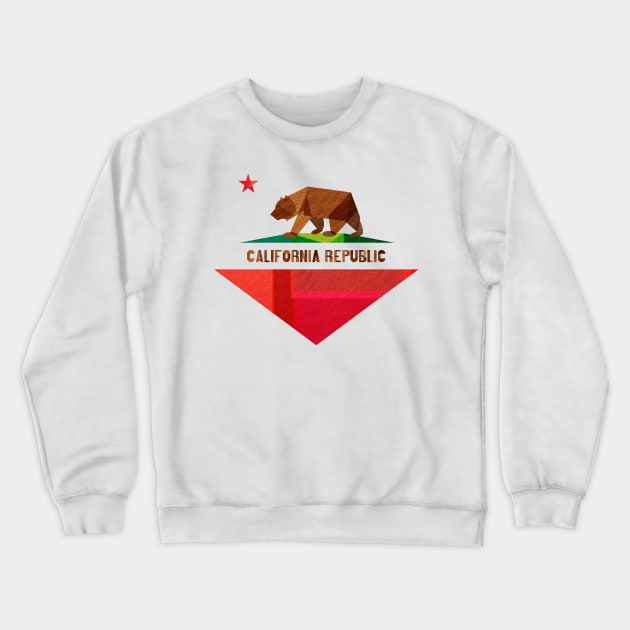 California Crewneck Sweatshirt by fimbis